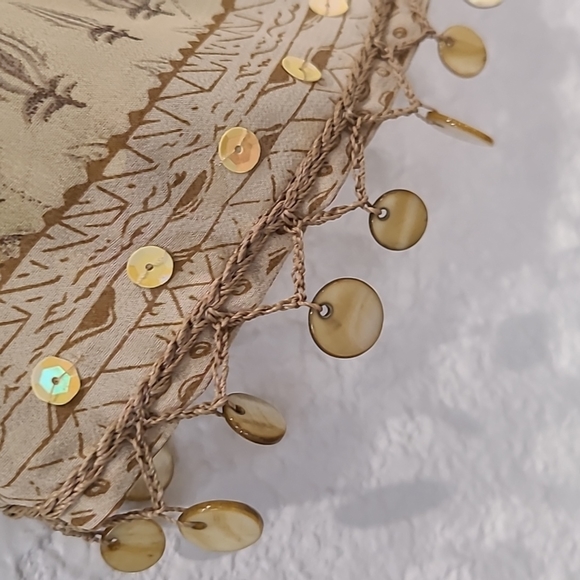 Vintage Joseph Ribkoff sheer shirt jacket large - Picture 4 of 9